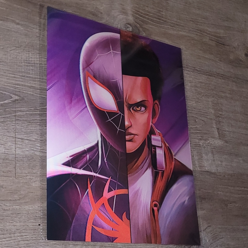 Spiderverse Image Changing 3D Holographic Lenticular Poster